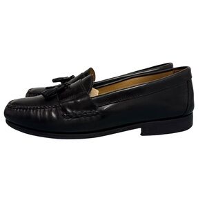 Johnston & Murphy Hayes Tassel Slip-On Loafers Men’s 10.5 W Black